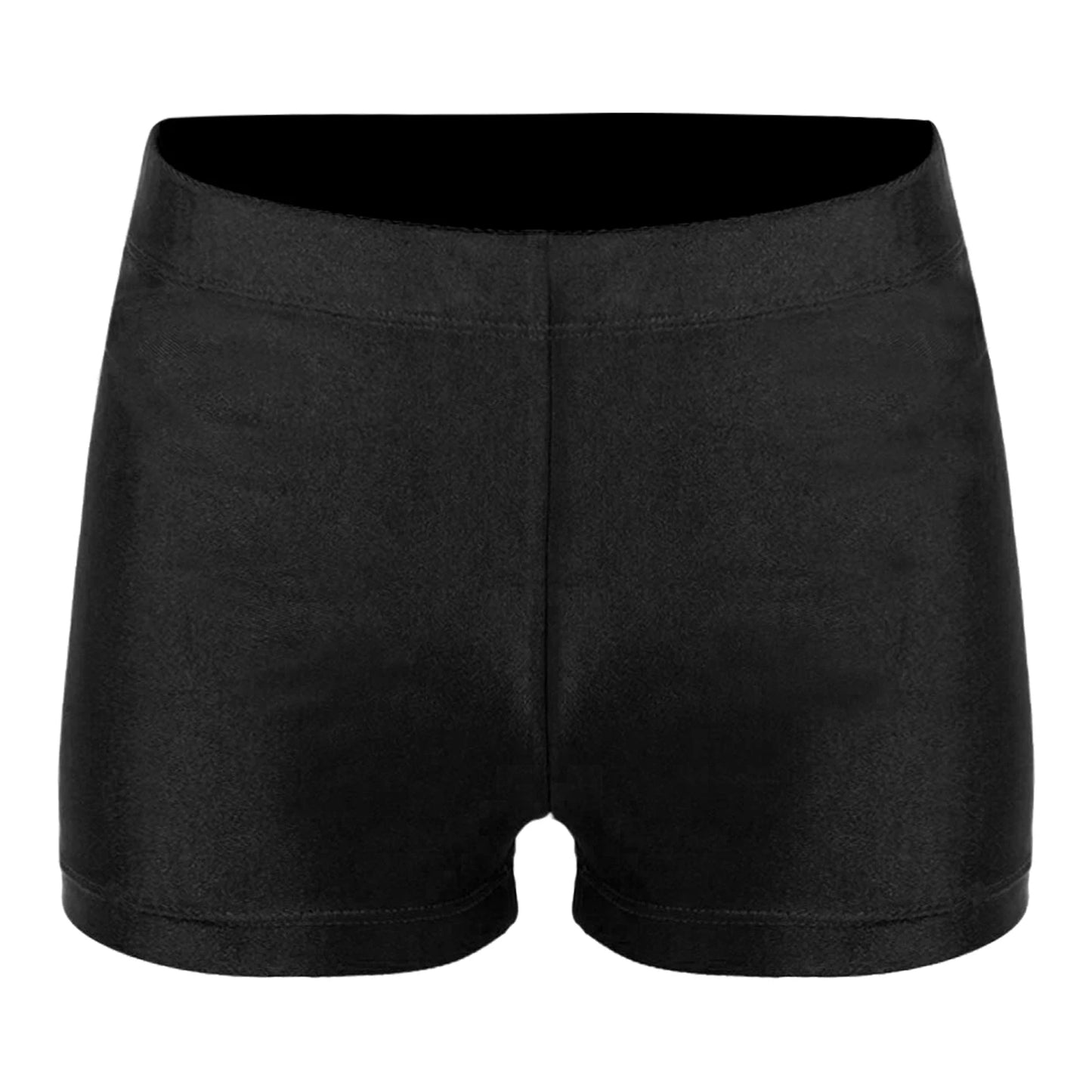 Children's Shorts Kids Boys Elastic Waistband Shorts for Gymnastics Workout Training Exercise Sports Wear Short Pants Bottoms