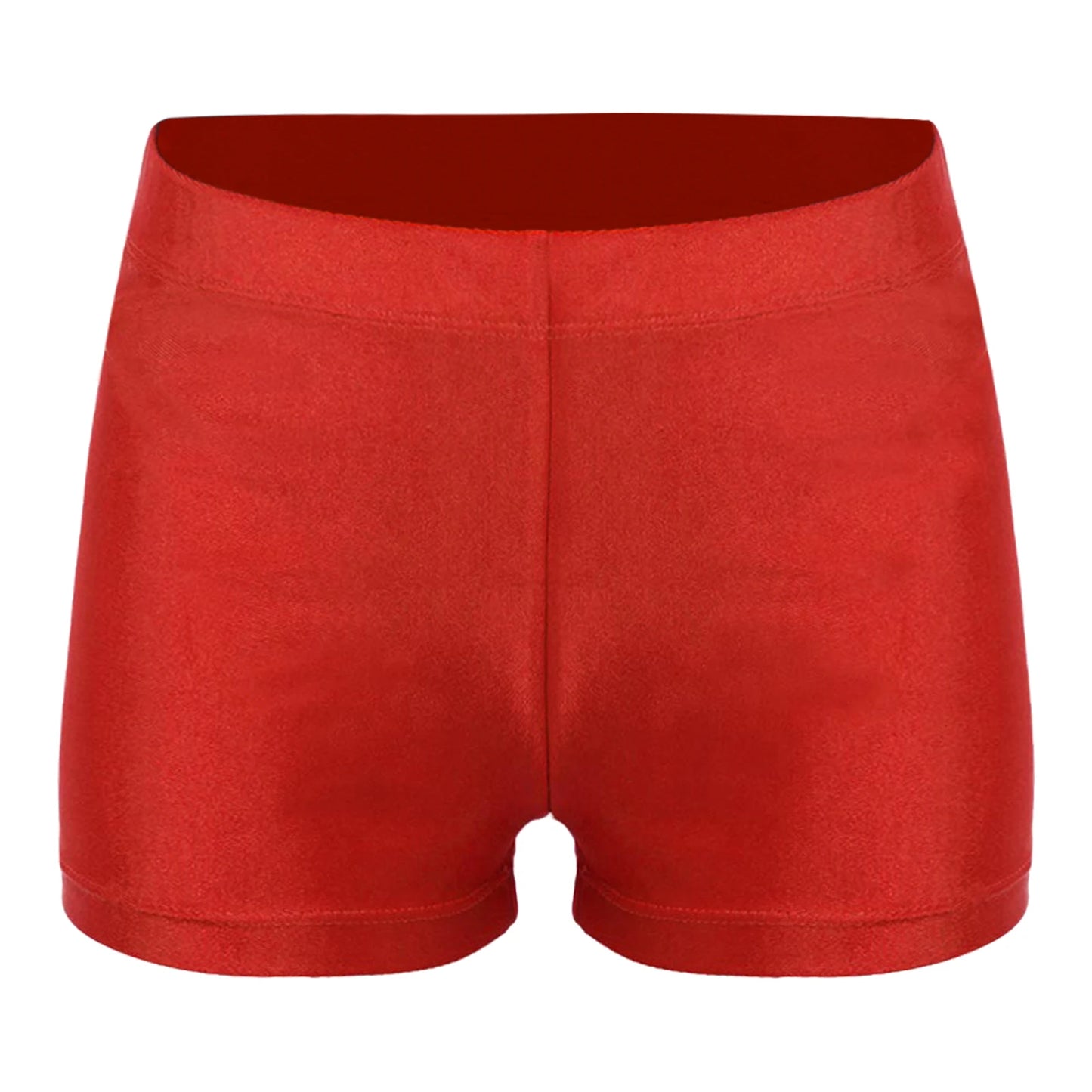 Children's Shorts Kids Boys Elastic Waistband Shorts for Gymnastics Workout Training Exercise Sports Wear Short Pants Bottoms